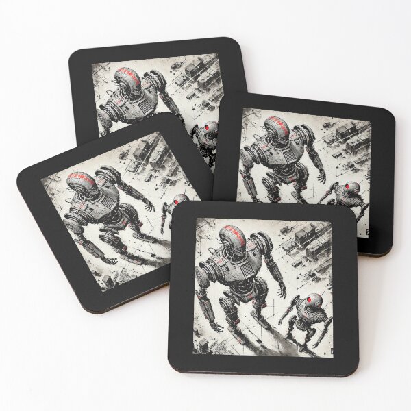 Item preview, Futuristic Humanoid Robot designed and sold by TEEJAMBOREE.