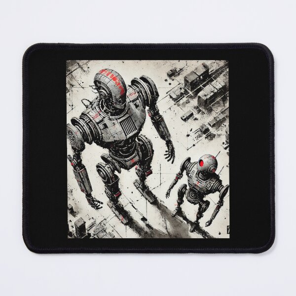 Item preview, Futuristic Humanoid Robot designed and sold by TEEJAMBOREE.