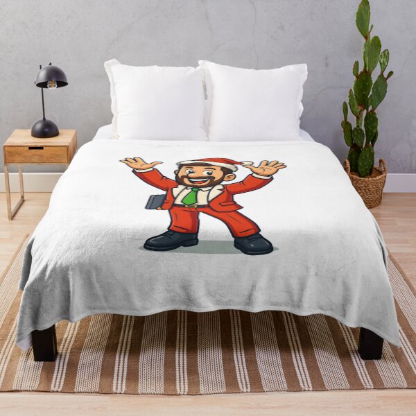 Item preview, Festive Businessman in Santa Suit designed and sold by DigiHub Linker.