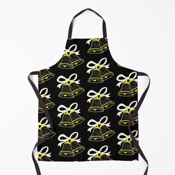 Item preview, Drawing of Elegent Golden Christmas Bells designed and sold by NivyasArtistry.