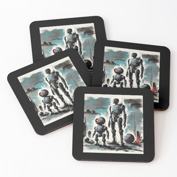 Item preview, Futuristic Humanoid Robot designed and sold by TEEJAMBOREE.