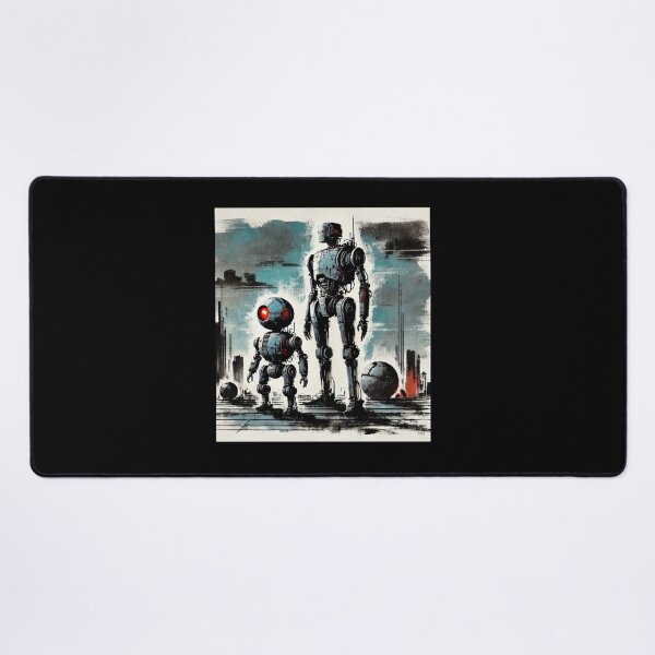 Item preview, Futuristic Humanoid Robot designed and sold by TEEJAMBOREE.