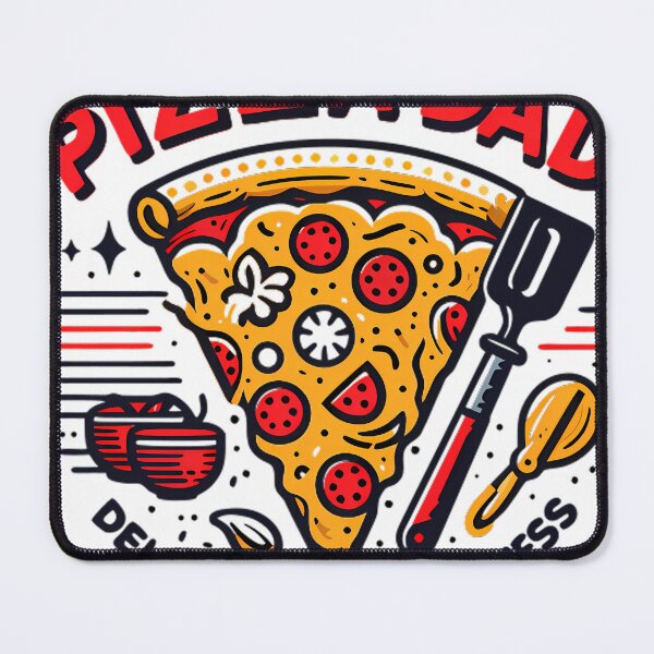 Item preview, Pizza Dad Delivering Happiness Retro T-Shirt designed and sold by DrawDrip.