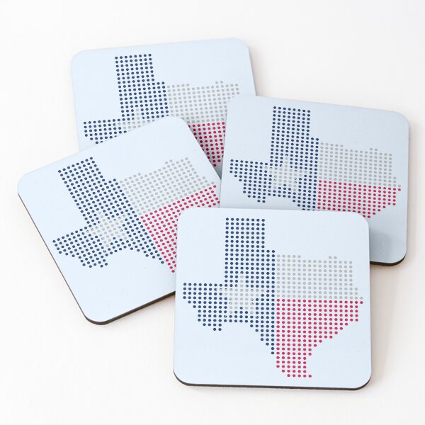 Item preview, Texas Flag Dot Art – Modern Texas State Graphic Design designed and sold by SimplyJasper.