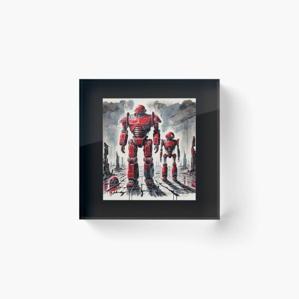 Item preview, Futuristic Humanoid Robot designed and sold by TEEJAMBOREE.