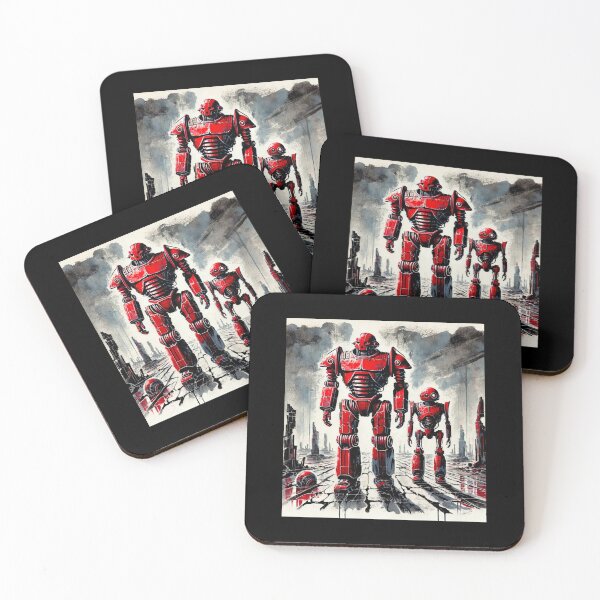Item preview, Futuristic Humanoid Robot designed and sold by TEEJAMBOREE.