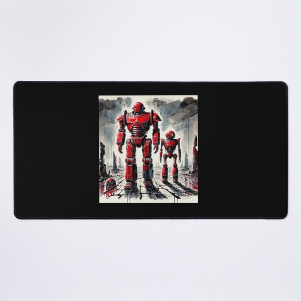 Item preview, Futuristic Humanoid Robot designed and sold by TEEJAMBOREE.