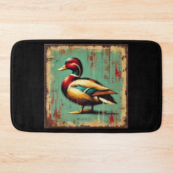 Item preview, Duck Retro Animal Illustration Vintage Art designed and sold by Galskap.