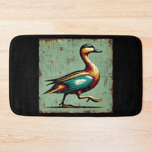 Item preview, Duck Retro Animal Illustration Vintage Art designed and sold by Galskap.