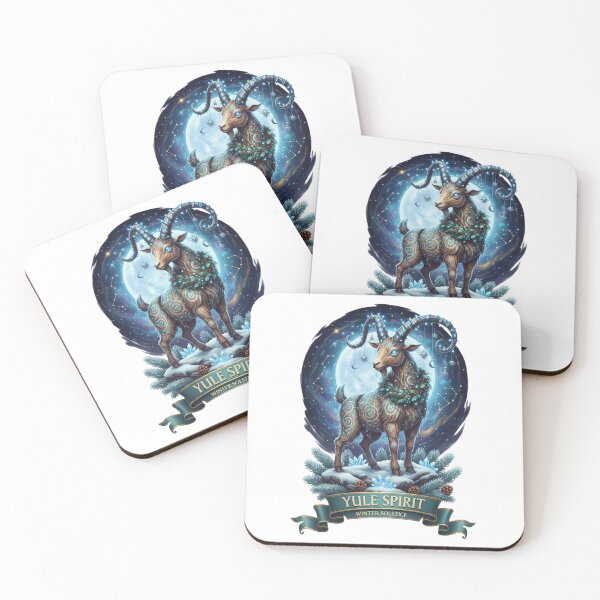 Item preview, Winter Yule Goat Wiccan Christmas designed and sold by Lia Vina.