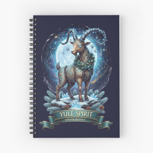Item preview, Winter Yule Goat Wiccan Christmas designed and sold by Lia Vina.