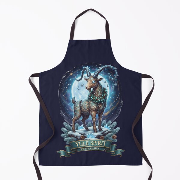 Item preview, Winter Yule Goat Wiccan Christmas designed and sold by Lia Vina.
