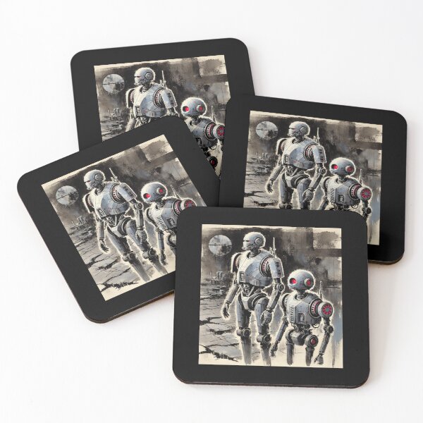 Item preview, Futuristic Humanoid Robot designed and sold by TEEJAMBOREE.