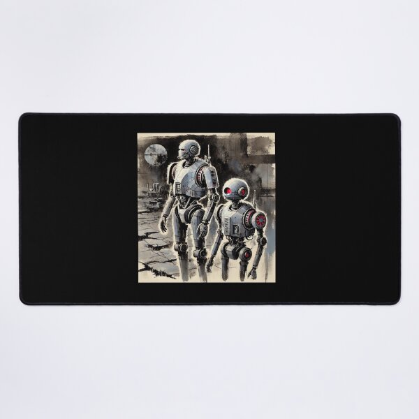 Item preview, Futuristic Humanoid Robot designed and sold by TEEJAMBOREE.