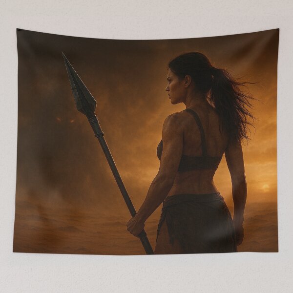 Item preview, Desert Huntress at Dusk designed and sold by NorseDrip.