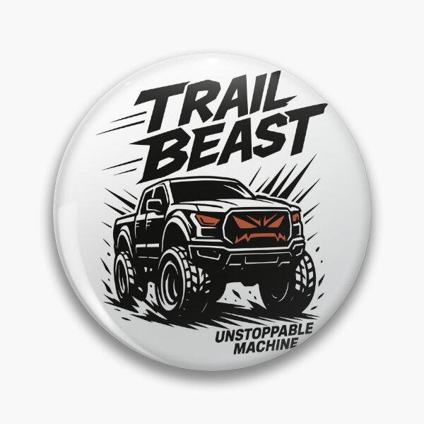 Item preview, Trail Beast Unstoppable Machine Offroad Truck designed and sold by SnappyPNG.