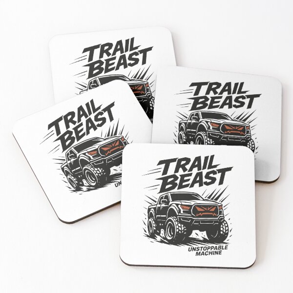 Item preview, Trail Beast Unstoppable Machine Offroad Truck designed and sold by SnappyPNG.