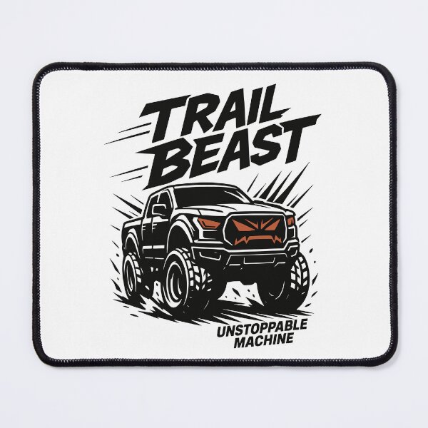 Item preview, Trail Beast Unstoppable Machine Offroad Truck designed and sold by SnappyPNG.