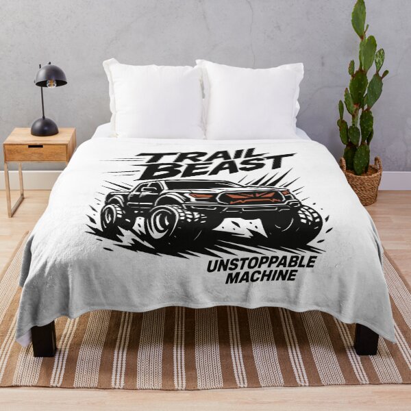 Item preview, Trail Beast Unstoppable Machine Offroad Truck designed and sold by SnappyPNG.