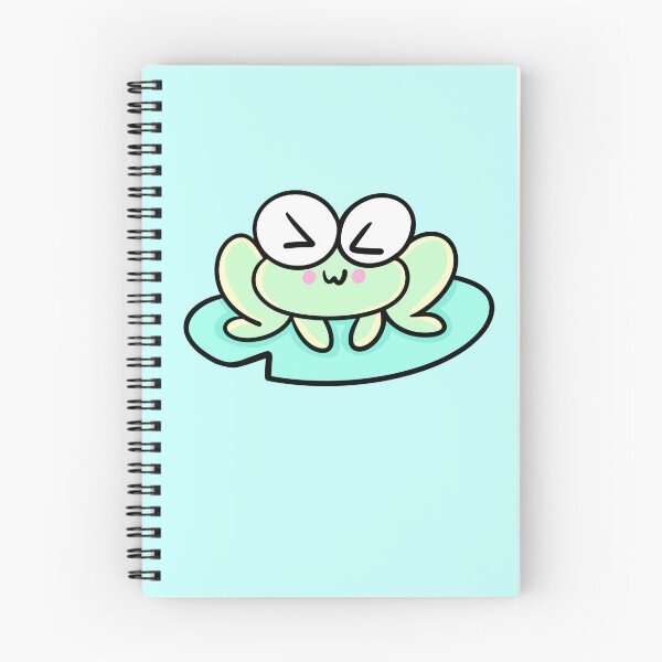 Item preview, Kawaii embarrassed frog - Funny and cheerful frog design designed and sold by SolarWayfarer.