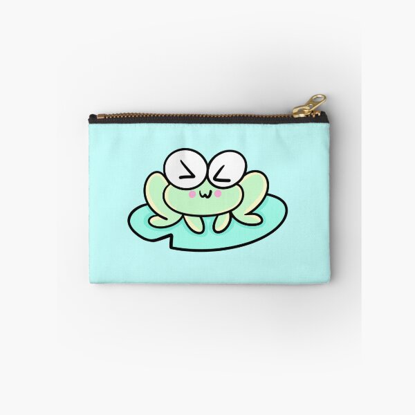 Item preview, Kawaii embarrassed frog - Funny and cheerful frog design designed and sold by SolarWayfarer.