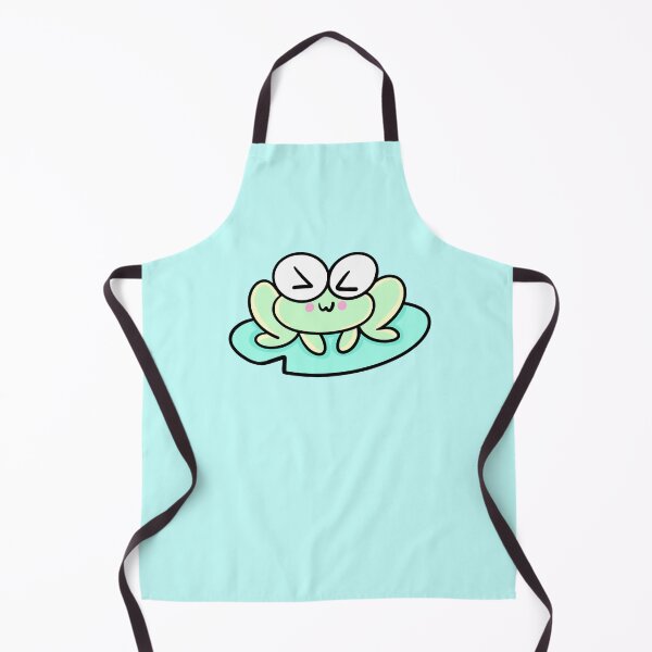 Item preview, Kawaii embarrassed frog - Funny and cheerful frog design designed and sold by SolarWayfarer.