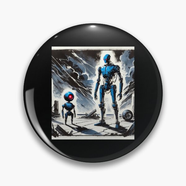 Item preview, Futuristic Humanoid Robot designed and sold by TEEJAMBOREE.