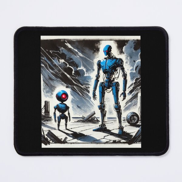 Item preview, Futuristic Humanoid Robot designed and sold by TEEJAMBOREE.