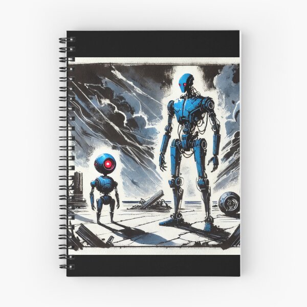 Item preview, Futuristic Humanoid Robot designed and sold by TEEJAMBOREE.