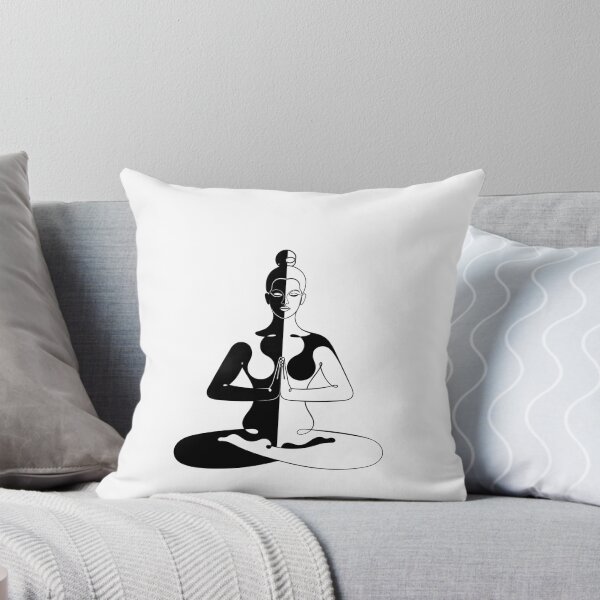 Item preview, Aesthetic Easy Pose – Sukhasana – Shadow Art designed and sold by altandesign.