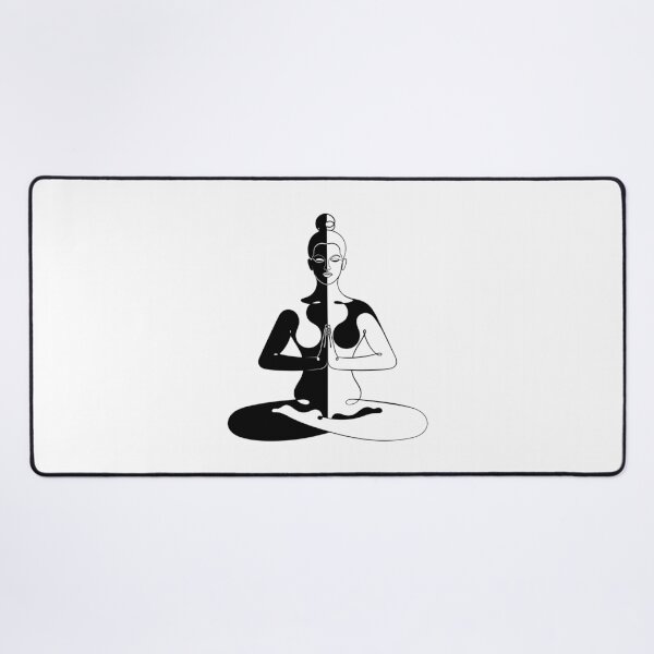 Item preview, Aesthetic Easy Pose – Sukhasana – Shadow Art designed and sold by altandesign.