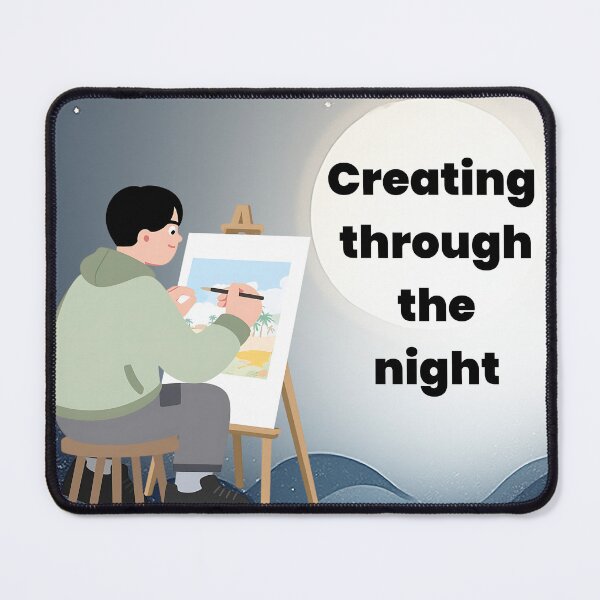 Item preview, creating through the night designed and sold by KISMIN.