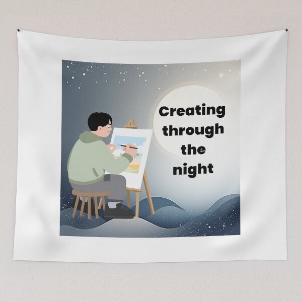 Item preview, creating through the night designed and sold by KISMIN.