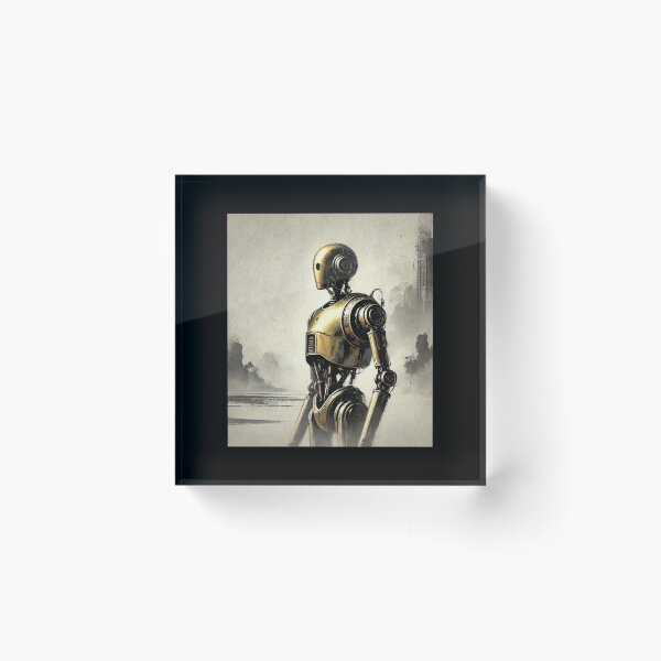 Item preview, Futuristic Humanoid Robot designed and sold by TEEJAMBOREE.