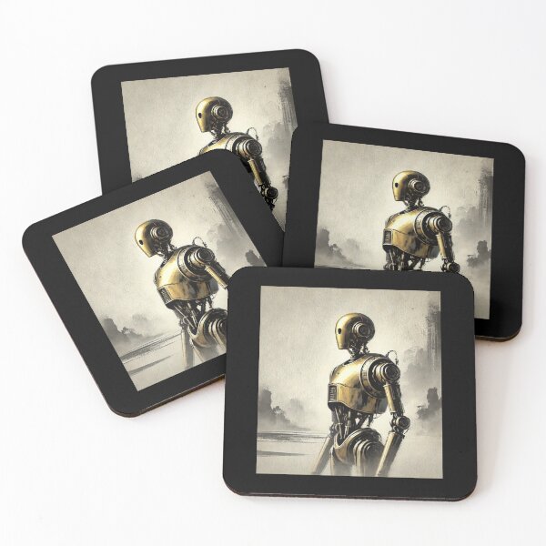 Item preview, Futuristic Humanoid Robot designed and sold by TEEJAMBOREE.