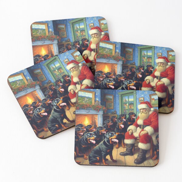 Item preview, Rottweilers & Santa  designed and sold by 123ks.