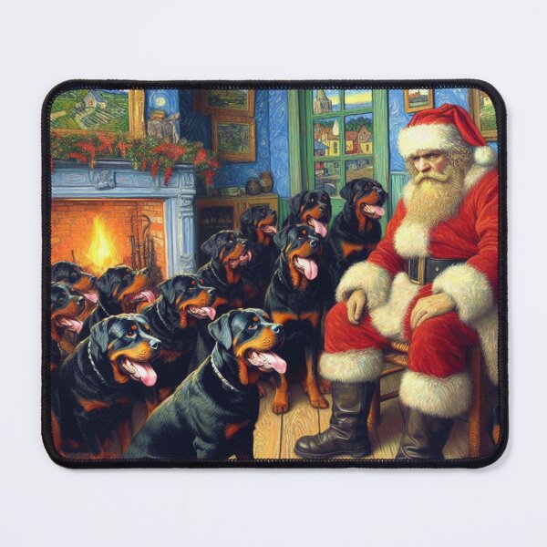 Item preview, Rottweilers & Santa  designed and sold by 123ks.
