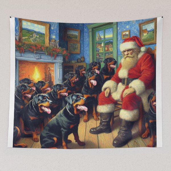 Item preview, Rottweilers & Santa  designed and sold by 123ks.