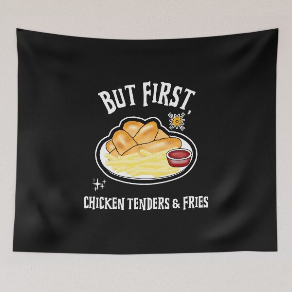 Item preview, Funny Chicken Tenders And Fries designed and sold by Sartoris Art.