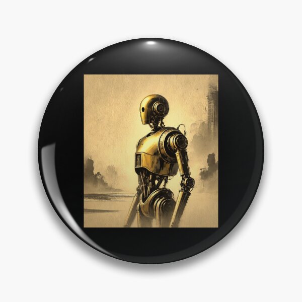 Item preview, Futuristic Humanoid Robot designed and sold by TEEJAMBOREE.