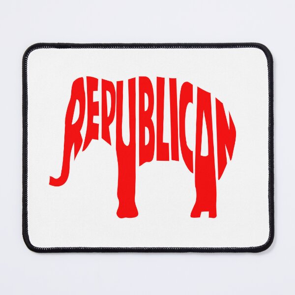 Item preview, Republican Party Elephant Typography - Conservative Political Word Art designed and sold by denip.
