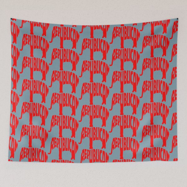 Item preview, Republican Party Elephant Typography - Conservative Political Word Art designed and sold by denip.