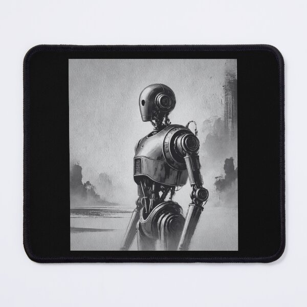 Item preview, Futuristic Humanoid Robot designed and sold by TEEJAMBOREE.