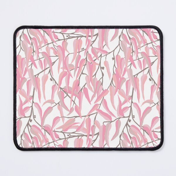Item preview, Gumleaves - Painted Leaves - pink white designed and sold by Stephanie Fiona Design.