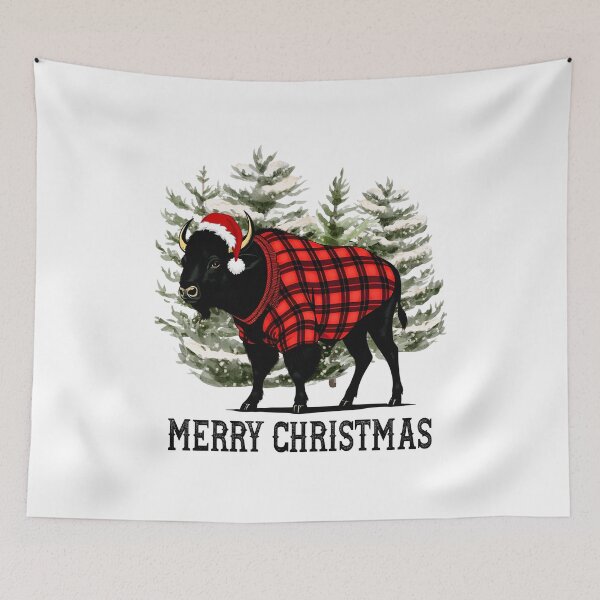 Item preview, MERRY CHRISTMAS! LOVE, BUFFALO:) designed and sold by Holy Coast Threads (Formerly ChristianFlower).