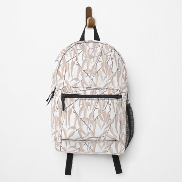 Item preview, Gumleaves - Painted Leaves - neutral white designed and sold by Stephanie Fiona Design.