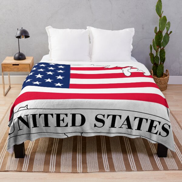 Item preview, Map of the US flag designed and sold by visual adventures.
