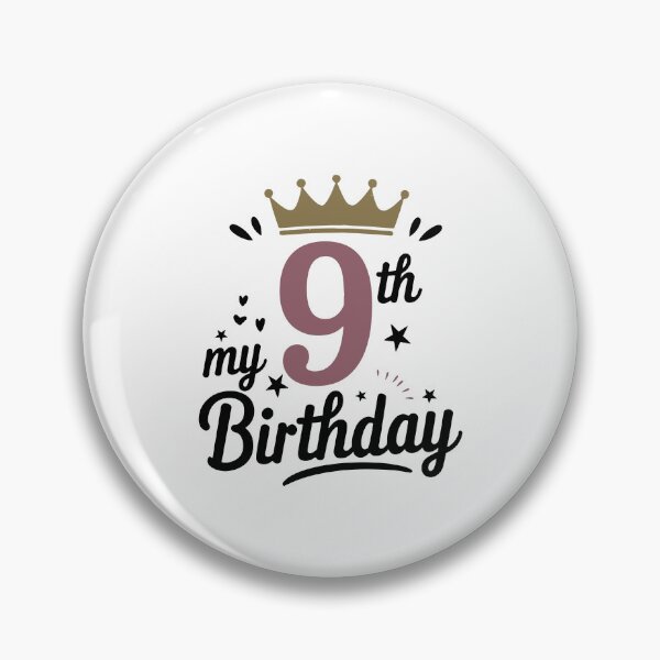 Artikelvorschau, Meine Kindergeburtstagsfeier zum 9. Geburtstag entworfen und verkauft von Steele-Art.