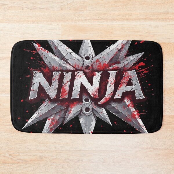 Item preview, Crimson Shuriken Metal Text designed and sold by SweetRossel.