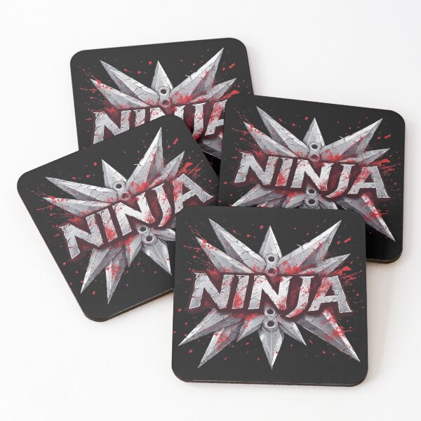 Item preview, Crimson Shuriken Metal Text designed and sold by SweetRossel.